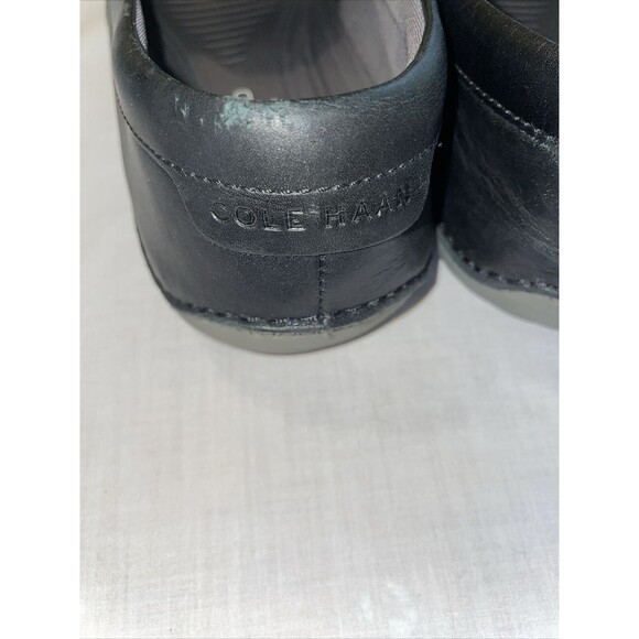 Cole Haan Grand O’s Driving Mocs Men’s Size 7 M Black Leather Motogrand Slip On main image 5